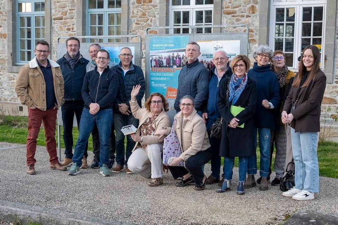 Affichage - Ensemble, osons l'avenir autrement - Elections municipales 2026 Le Faou