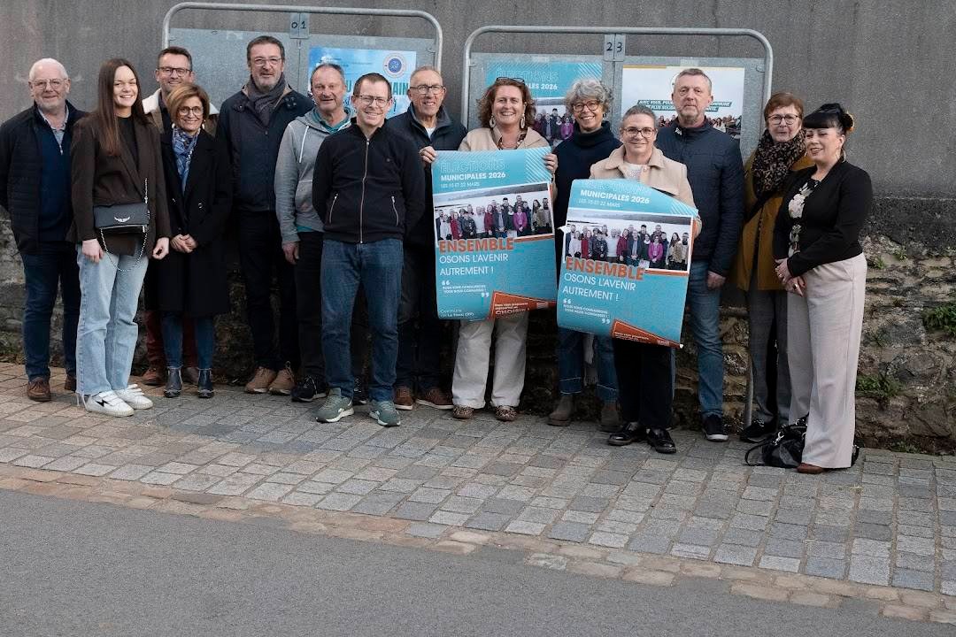 Affichage - Ensemble, osons l'avenir autrement - Elections municipales 2026 Le Faou
