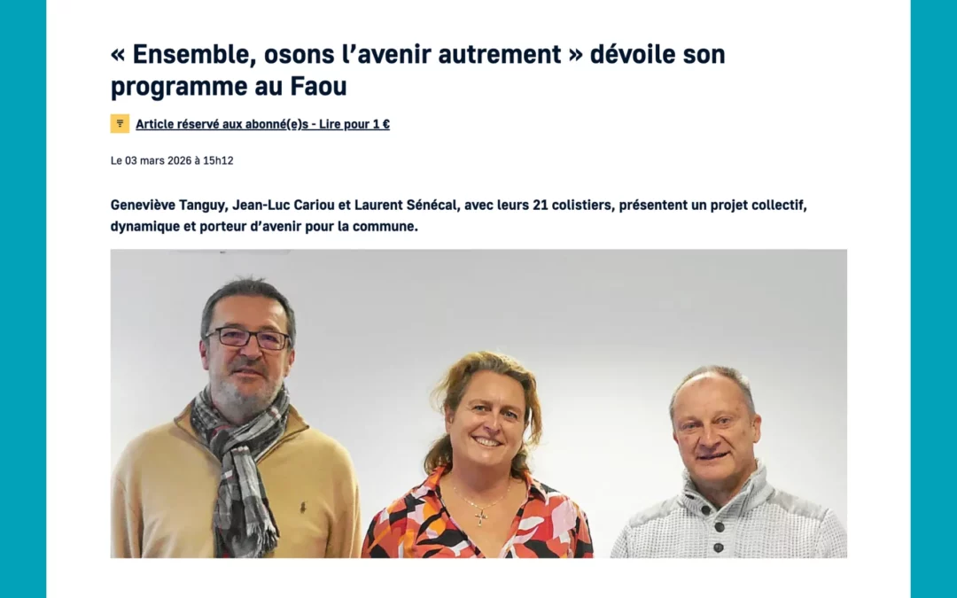 Parution Télégramme
