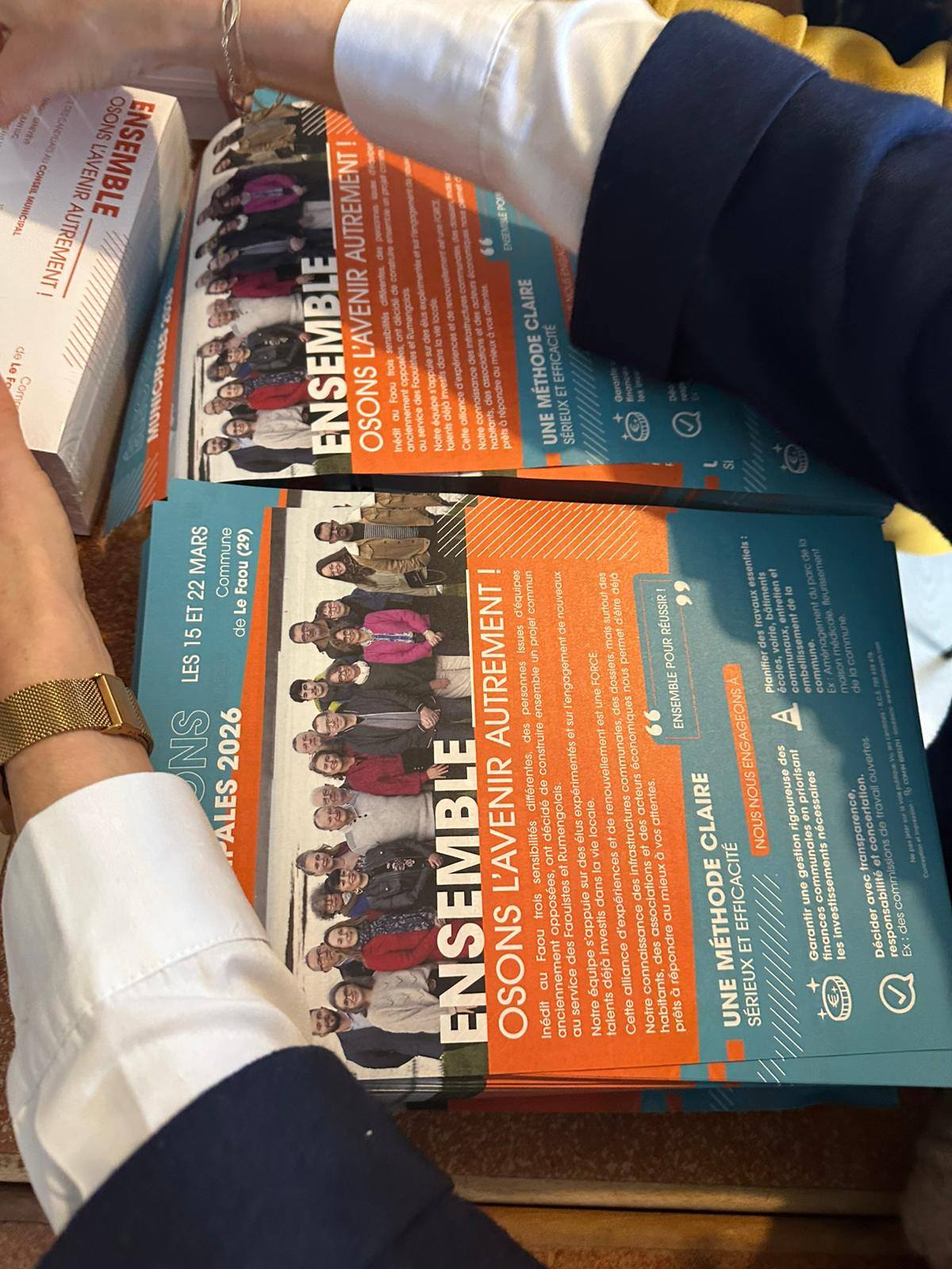 Le programme arrive - Ensemble, osons l'avenir autrement - Elections municipales 2026 Le Faou